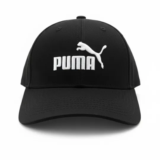 Puma Black Baseball Cap – Classic Logo